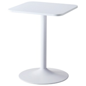 ＹＡＭＡＺＥＮ　カフェテーブル　角型　ホワイト　ＭＦＤ－５５５５Ｒ（ＯＷ／ＳＷＨ）　１台1
