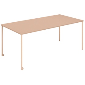 コクヨ　Ａｎｙ（エニー）　テーブル　角形　幅１８００×奥行９００×高さ７２０ｍｍ　アッシュピンク　ＴＡＮ－ＭＫ１８０９Ｍ１－９Ｇ９Ｇ１　１台