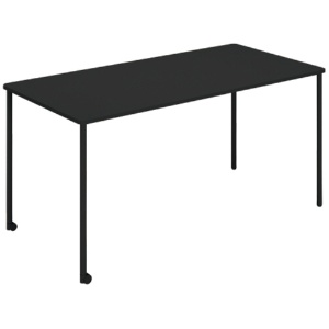 コクヨ　Ａｎｙ（エニー）　テーブル　角形　幅１５００×奥行７５０×高さ７２０ｍｍ　ブラック　ＴＡＮ－ＭＫ１５０７Ｍ１－６Ａ６Ａ１　１台1