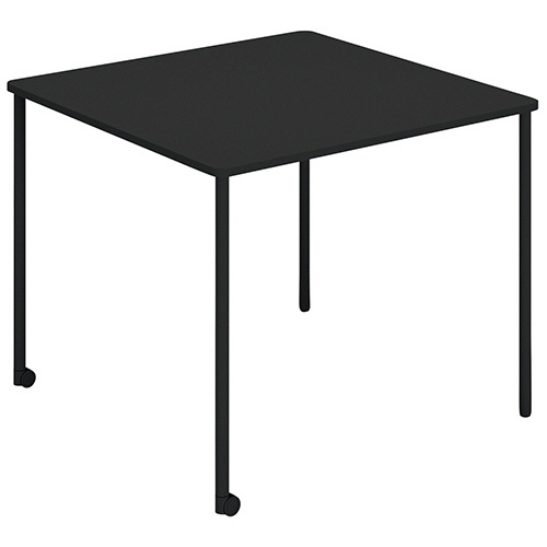 コクヨ　Ａｎｙ（エニー）　テーブル　正方形　幅９００×奥行９００×高さ７２０ｍｍ　ブラック　ＴＡＮ－ＭＳ０９０９Ｍ１－６Ａ６Ａ１　１台1