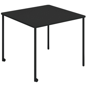 コクヨ　Ａｎｙ（エニー）　テーブル　正方形　幅９００×奥行９００×高さ７２０ｍｍ　ブラック　ＴＡＮ－ＭＳ０９０９Ｍ１－６Ａ６Ａ１　１台