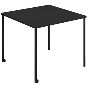 コクヨ　Ａｎｙ（エニー）　テーブル　正方形　幅９００×奥行９００×高さ７２０ｍｍ　ブラック　ＴＡＮ－ＭＳ０９０９Ｍ１－６Ａ６Ａ１　１台1