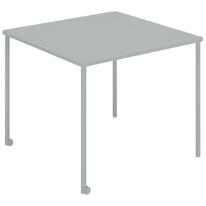 コクヨ　Ａｎｙ（エニー）　テーブル　正方形　幅９００×奥行９００×高さ７２０ｍｍ　ライトグレー　ＴＡＮ－ＭＳ０９０９Ｍ１－２Ａ２Ａ１　１台1