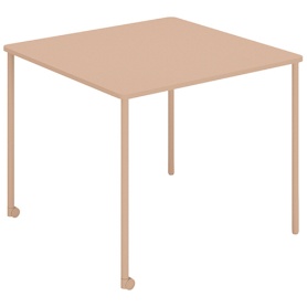 コクヨ　Ａｎｙ（エニー）　テーブル　正方形　幅９００×奥行９００×高さ７２０ｍｍ　アッシュピンク　ＴＡＮ－ＭＳ０９０９Ｍ１－９Ｇ９Ｇ１　１台