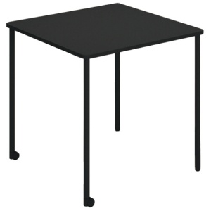 コクヨ　Ａｎｙ（エニー）　テーブル　正方形　幅７５０×奥行７５０×高さ７２０ｍｍ　ブラック　ＴＡＮ－ＭＳ０７０７Ｍ１－６Ａ６Ａ１　１台1