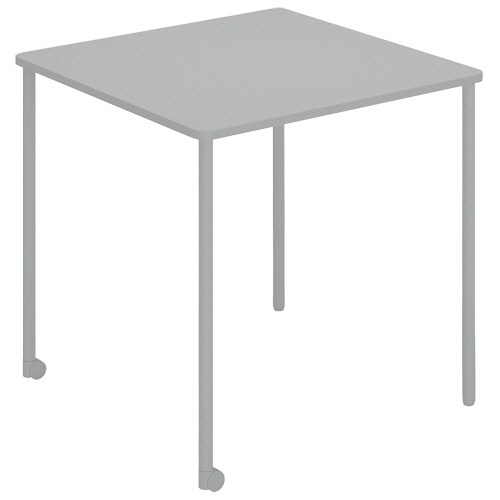 コクヨ　Ａｎｙ（エニー）　テーブル　正方形　幅７５０×奥行７５０×高さ７２０ｍｍ　ライトグレー　ＴＡＮ－ＭＳ０７０７Ｍ１－２Ａ２Ａ１　１台1