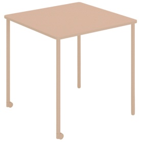 コクヨ　Ａｎｙ（エニー）　テーブル　正方形　幅７５０×奥行７５０×高さ７２０ｍｍ　アッシュピンク　ＴＡＮ－ＭＳ０７０７Ｍ１－９Ｇ９Ｇ１　１台