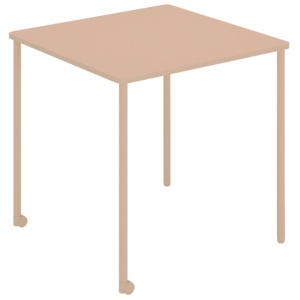 コクヨ　Ａｎｙ（エニー）　テーブル　正方形　幅７５０×奥行７５０×高さ７２０ｍｍ　アッシュピンク　ＴＡＮ－ＭＳ０７０７Ｍ１－９Ｇ９Ｇ１　１台1