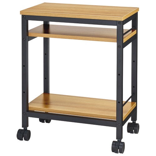 ＡＬｅｔｔｏ（アレット）　マルチラック　幅５００×奥行３００×高さ６２０ｍｍ　脚：ブラック　天板：アッシュウッド　１台1