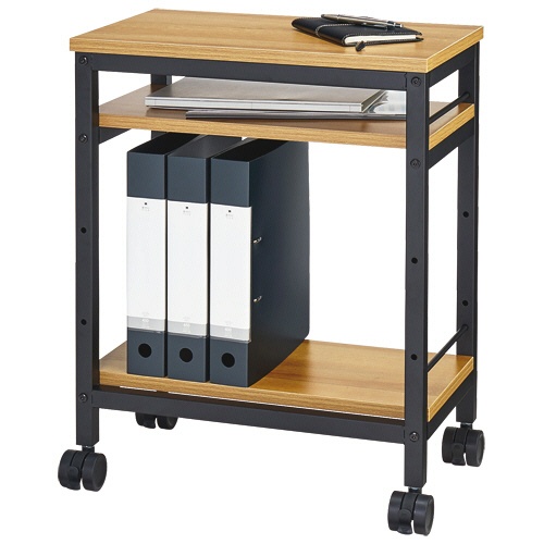 ＡＬｅｔｔｏ（アレット）　マルチラック　幅５００×奥行３００×高さ６２０ｍｍ　脚：ブラック　天板：アッシュウッド　１台2