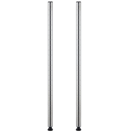 エレクター　ベーシックシリーズ　ポール　高さ８００ｍｍ　ステンレス　Ｂ３２ＰＳ２　１セット（２本）1