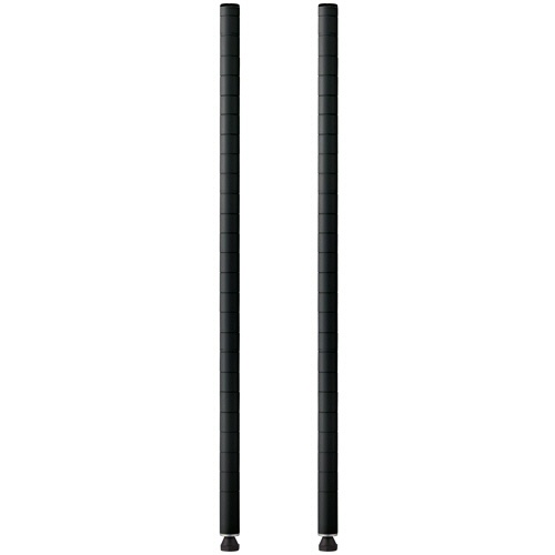 エレクター　ベーシックシリーズ　ポール　高さ１４００ｍｍ　ブラック　Ｂ５４ＰＢ２　１セット（２本）1