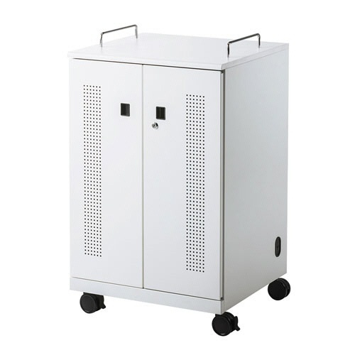 サンワサプライ　ノートパソコン収納キャビネット　１２台収納　ホワイト　ＣＡＩ－ＣＡＢ１０４Ｗ　１台1