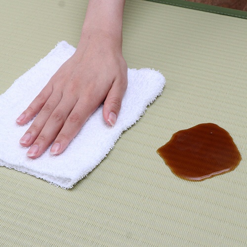 イケヒコ・コーポレーション　ＰＰ置き畳　スカッシュ　６７０×６７０ｍｍ　グリーン　１セット（６枚）3