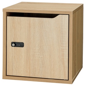 アスカ　組立式木製収納ボックス　本体（扉有り）　ＳＢ９００ＷＤ　１台1
