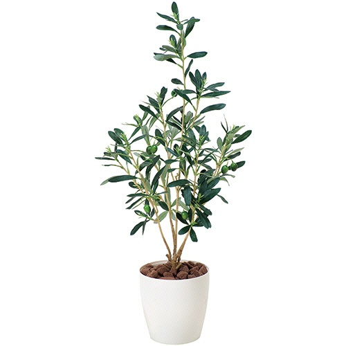 アートクリエイション　人工植物　光触媒　光の楽園　オリーブ　高さ７３０ｍｍ　６１２８００４５　１個1