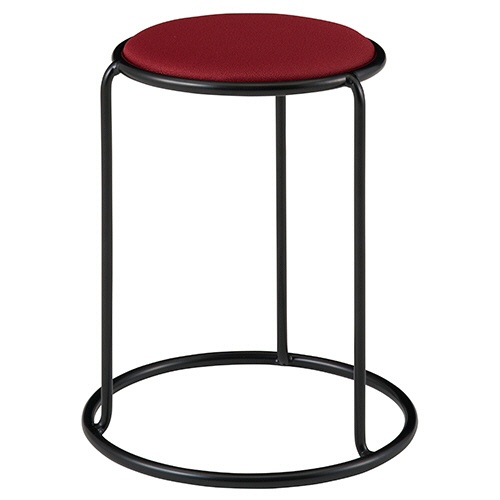 ライオン事務器　ＬＥＯ　リングスツール　レッド　ＬＥ－３９Ｒ－ＲＥ　１脚1