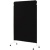 ネットフォース　ライトスクリーン　キャスター付　幅１２００×高さ１８００ｍｍ　ブラック　ＬＳＣ－１８１２－Ｃ４Ａ２－ＴＷ－ＢＫ　１台