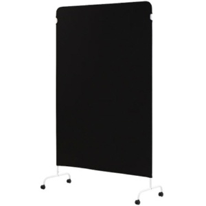 ネットフォース　ライトスクリーン　キャスター付　幅１２００×高さ１８００ｍｍ　ブラック　ＬＳＣ－１８１２－Ｃ４Ａ２－ＴＷ－ＢＫ　１台1
