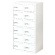 ネットフォース　Ｎｓａｆｅ（エヌセーフ）　貴重品ロッカー　１２人用　２列６段　ダイヤル錠　ホワイト　ＮＳＡＦＥ－２６－ＴＷ－ＷＨ　１台1