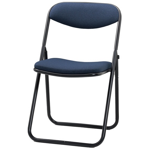 サンケイ　ＳＣＦ２０シリーズ　折りたたみチェア　スチールパイプ　厚張り　ネイビー　ＳＣＦ２０－ＭＹＤ－ＮＶ－１　１脚1