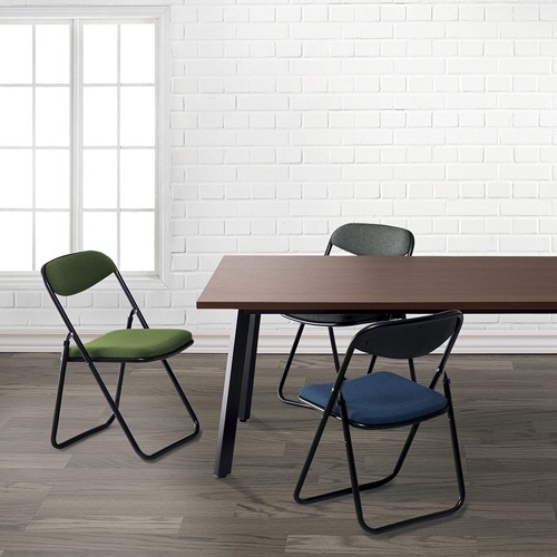 サンケイ　ＳＣＦ２０シリーズ　折りたたみチェア　スチールパイプ　厚張り　グレー　ＳＣＦ２０－ＭＹＤ－ＧＹ－４ＳＥＴ　１セット（４脚）7