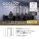 ネットフォース　ＧＯＯＬＯＯ　３連折りたたみパーテーション　１８００×５２５×１８００ｍｍ　アクリルタイプ（透明）　ブラックフレーム　ＧＬ３－１８１８Ａ－ＴＷ－ＢＫ　１台2