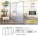 ネットフォース　ＧＯＯＬＯＯ　３連折りたたみパーテーション　２７００×５２５×１８００ｍｍ　ポリカーボネートタイプ（半透明）　シルバーフレーム　ＧＬ３－１８２７Ｐ－ＴＷ－ＳＶ　１台2