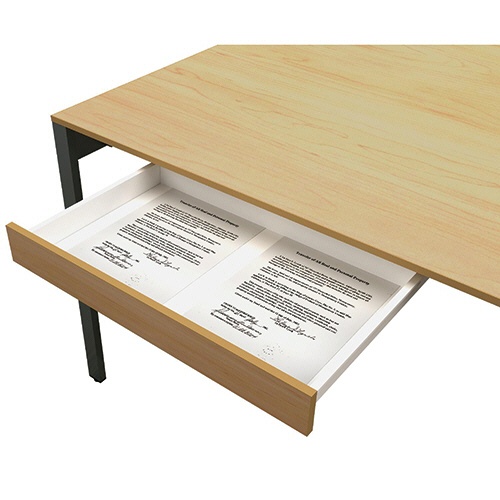 ＡＫＩＲＡ　フリーアドレスデスク（ＦＡＳ１０）用引出し　幅５７５×奥行４６５×高さ７０ｍｍ　ホワイト　ＦＡＳ１０－ＣＤ－ＷＨ　１パック（２個）2