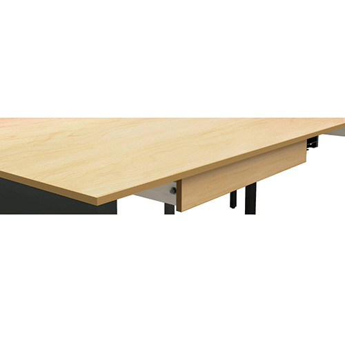 コクヨ LEAN W1200xD600 天板ナチュラル／本体ブラック／引出し無し コクヨ LEAN W1200xD600 天板ナチュラル／本体ブラック／引出し