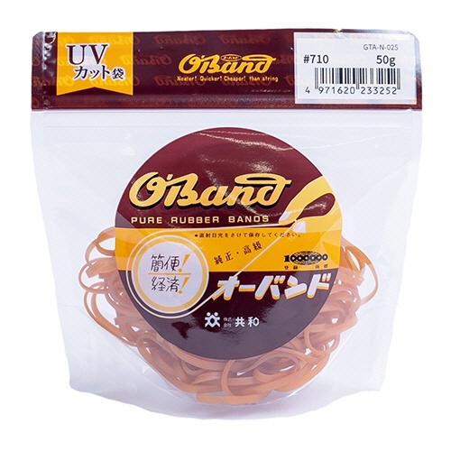 共和　オーバンド　＃７１０　内径１７８ｍｍ　５０ｇ入　透明袋　ＧＴＡ－Ｎ－０２５　１袋1