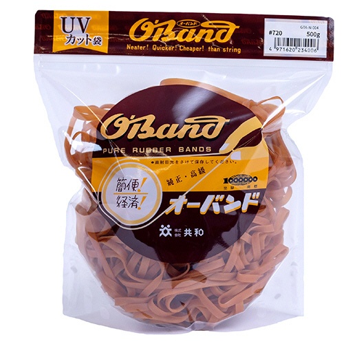 共和　オーバンド　＃７２０　内径１７８ｍｍ　５００ｇ入　透明袋　ＧＴＡ－Ｎ－００４　１袋1