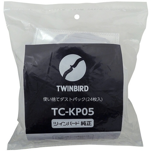 ツインバード　使い捨てダストパック　ＴＣ－ＫＰ０５　１パック（２４枚）1