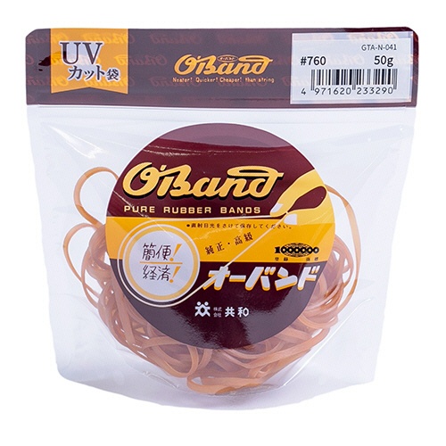 共和　オーバンド　＃７６０　内径１９１ｍｍ　５０ｇ入　透明袋　ＧＴＡ－Ｎ－０４１　１袋1