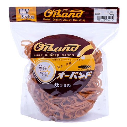 共和　オーバンド　＃８１５　内径２０３ｍｍ　５００ｇ入　透明袋　ＧＴＡ－Ｎ－０１１　１袋1