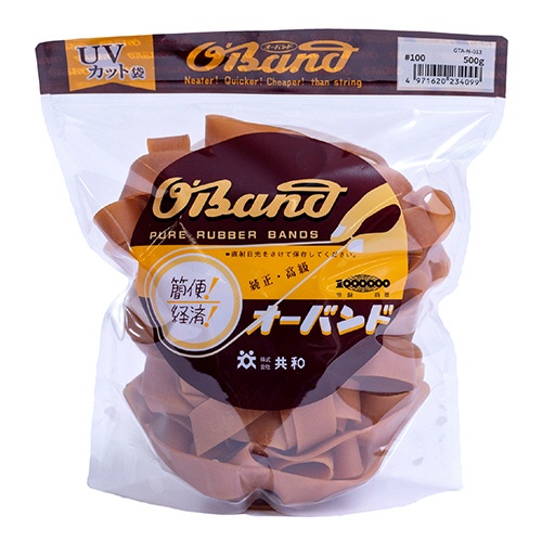 共和　オーバンド　＃１００　内径２５４ｍｍ　５００ｇ入　透明袋　ＧＴＡ－Ｎ－０１３　１袋1