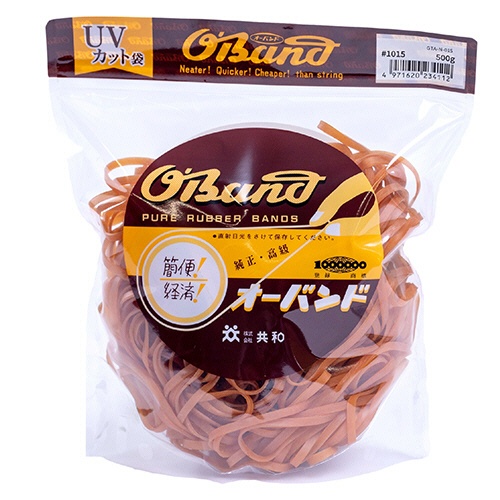 共和　オーバンド　＃１０１５　内径２５４ｍｍ　５００ｇ入　透明袋　ＧＴＡ－Ｎ－０１５　１袋1