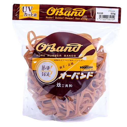 共和　オーバンド　＃１０２０　内径２５４ｍｍ　５００ｇ入　透明袋　ＧＴＡ－Ｎ－０１６　１袋1