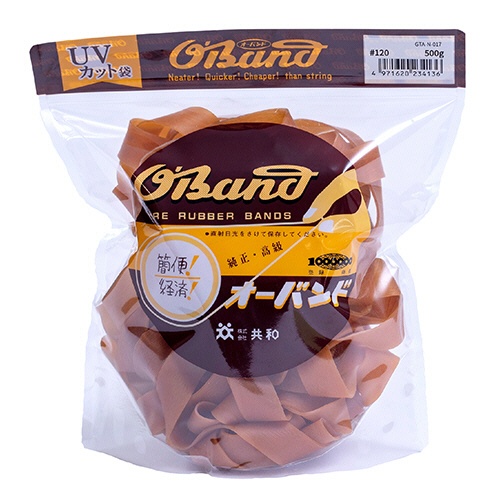 共和　オーバンド　＃１２０　内径３０５ｍｍ　５００ｇ入　透明袋　ＧＴＡ－Ｎ－０１７　１袋1