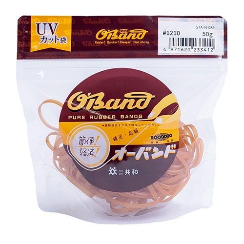 共和　オーバンド　＃１２１０　内径３０５ｍｍ　５０ｇ入　透明袋　ＧＴＡ－Ｎ－０８９　１袋1