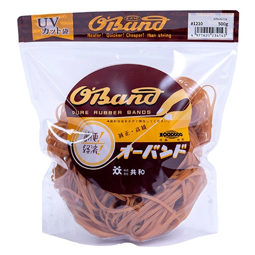 共和　オーバンド　＃１２１０　内径３０５ｍｍ　５００ｇ入　透明袋　ＧＴＡ－Ｎ－０１８　１袋1