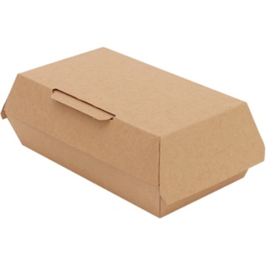 シモジマ　ＨＥＩＫＯ　食品箱　ネオクラフト　ランチボックス　Ｓ　＃００４２４８００８　１パック（２０枚）2