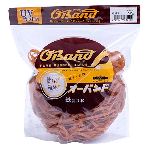 共和　オーバンド　＃１２１５　内径３０５ｍｍ　５００ｇ入　透明袋　ＧＴＡ－Ｎ－０１９　１袋1