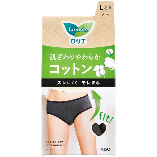 花王　ロリエ　アクティブガード　カジュアルタイプ　Ｌ　グレー　１枚1