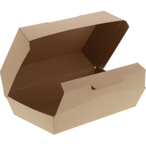 シモジマ　ＨＥＩＫＯ　食品箱　ネオクラフト　ランチボックス　Ｍ　＃００４２４８００９　１パック（２０枚）1
