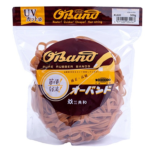 共和　オーバンド　＃１２２０　内径３０５ｍｍ　５００ｇ入　透明袋　ＧＴＡ－Ｎ－０２０　１袋1