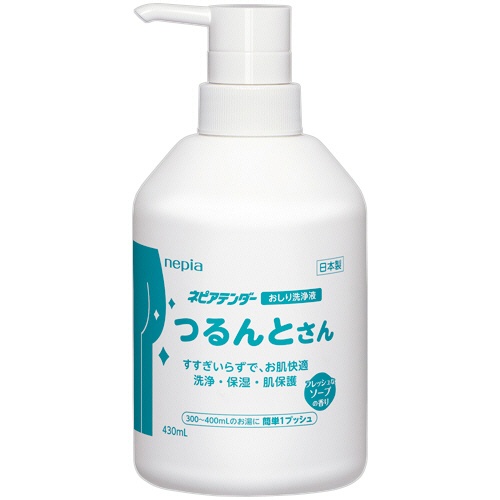 王子ネピア　ネピアテンダー　おしり洗浄液　つるんとさん　４３０ｍＬ　１本1