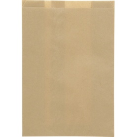 シモジマ　ＨＥＩＫＯ　食品袋　耐油ガゼットパック　未晒無地　特大　＃００４１６４１１３　１パック（１００枚）