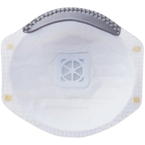川西工業　Ｎ９５／ＤＳ２　使いきり式　防じんマスク　排気弁付き　＃７０６６　１箱（１０枚）2