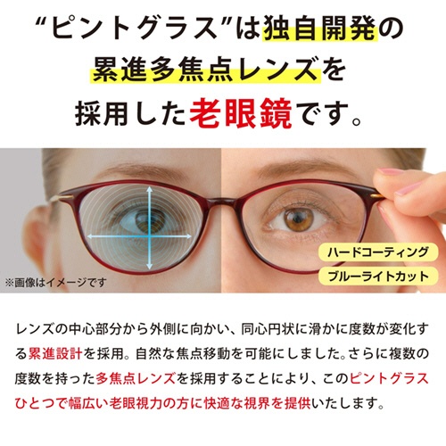 ティーケージー　ピントグラス　軽度　１１１Ｌ　ブラック　ＰＧ－１１１Ｌ－ＢＫ／Ｔ　１個6